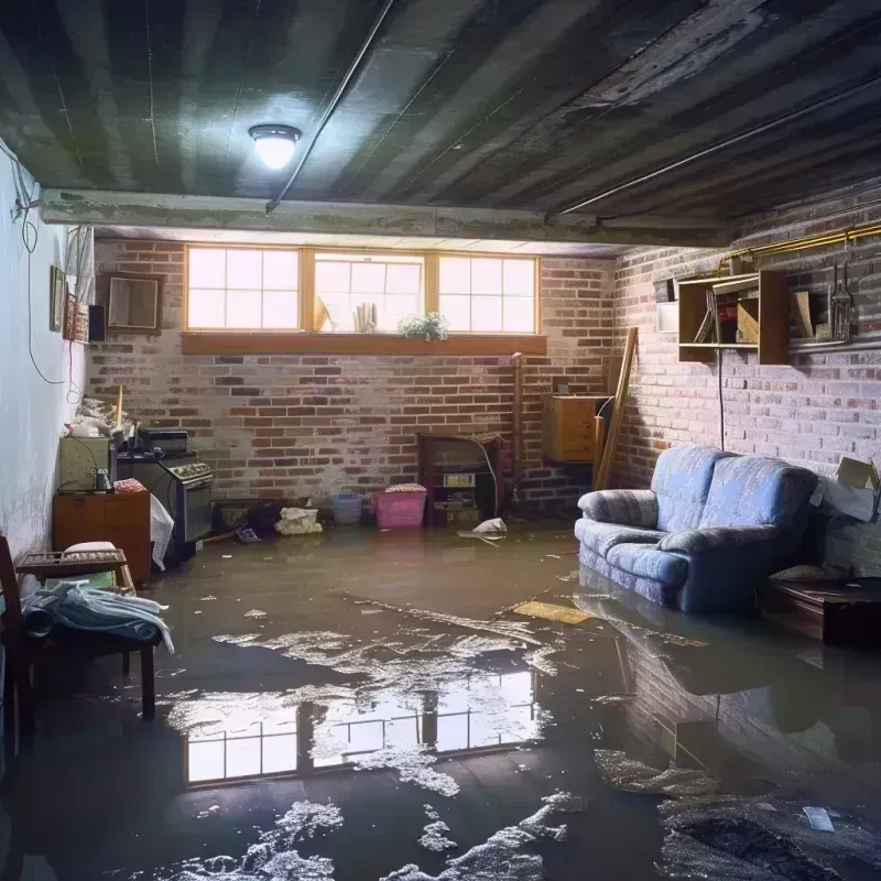 Flooded Basement Cleanup in Newell, WV